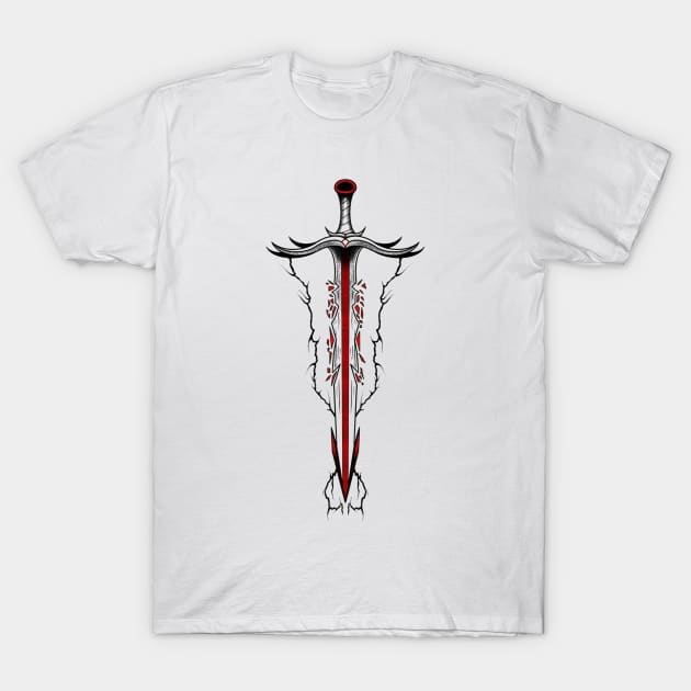 broken sword T-Shirt by mytouch